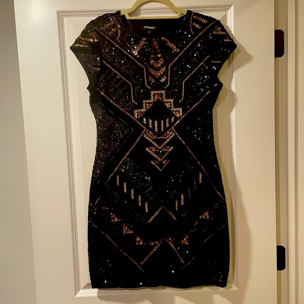 Express Sequin Dress